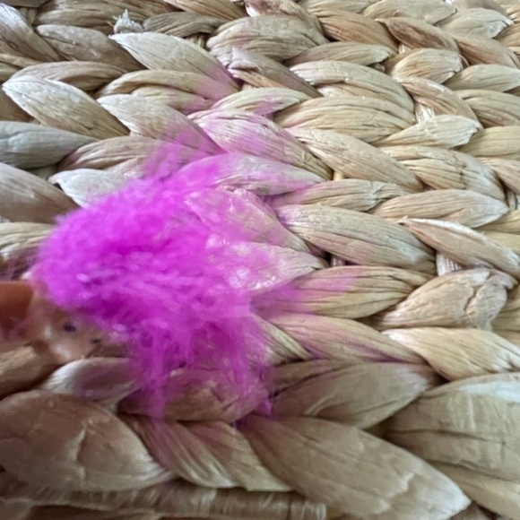 Vintage Treasure Troll pink hair small - Picture 3 of 3